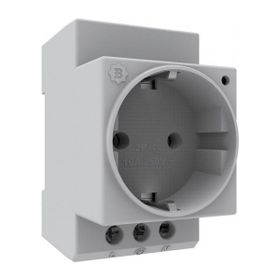 Bemis BR1-1402-2711 1x16A 2P+E 200 250V IP20 Plastik Monofaze Ray Prizi