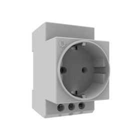 Bemis BR1-1402-2711 1x16A 2P+E 200 250V IP20 Plastik Monofaze Ray Prizi