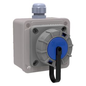 Bemis BS1-1402-7510 1x16A 2P+E 200 250V IP68 Monofaze Duvar Fişi