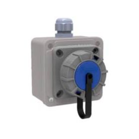 Bemis BS1-1402-7510 1x16A 2P+E 200 250V IP68 Monofaze Duvar Fişi