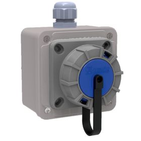 Bemis BS1-1402-7510 1x16A 2P+E 200 250V IP68 Monofaze Duvar Fişi