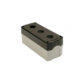 Bemis BT3-3000-0006 IP67 Siyah 3lü Plastik Buton Kutusu