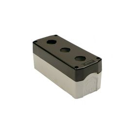 Bemis BT3-3000-0006 IP67 Siyah 3lü Plastik Buton Kutusu