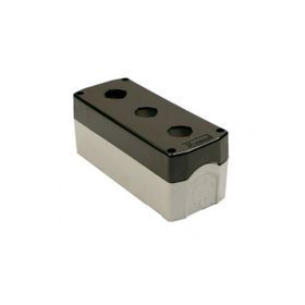 Bemis BT3-3000-0006 IP67 Siyah 3lü Plastik Buton Kutusu