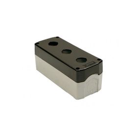 Bemis BT3-3000-0006 IP67 Siyah 3lü Plastik Buton Kutusu