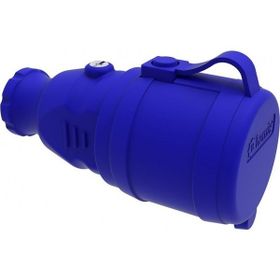 Bemis BV2-1402-2311 1x16A 2P+E 200 250 Watt IP44 Mavi Monofaze Kauçuk Uzatma Prizi
