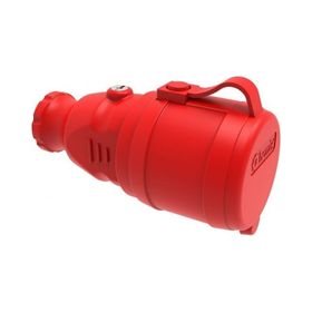 Bemis BV6-1402-2311 1x16A 2P+E 200 250 Watt IP44 Kırmızı Monofaze Kauçuk Uzatma Prizi
