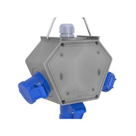 Bemis BX1-0222-0000 CEE Norm 3-16A 220V 3'lü Poly Box Grup Priz