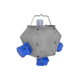 Bemis BX1-0222-0000 CEE Norm 3-16A 220V 3'lü Poly Box Grup Priz