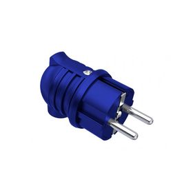 Bemis BY2-1402-2022 Mavi 1x16A 2P+E 200 250V IP44 Plastik Monofaze Eğik Fiş