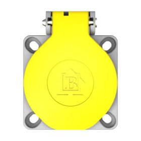 Bemis BY8-1402-2720 IP44 Sarı Plastik Monofaze Ups Pano Prizi