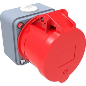 Bemis CEE Norm 5x16A Düz Duvar Prizi