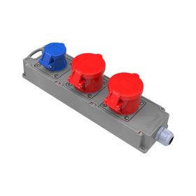 Bemis CEE Tri Box Grup 5/32A 380V 2Ad+3/16A 220V 1Ad Priz