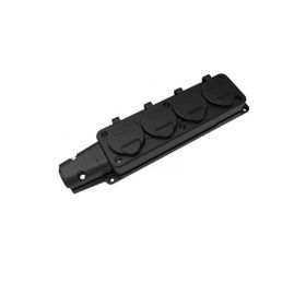 Bemis Kauçuk Monofaze 1x16A 220V 4'lü Grup Priz