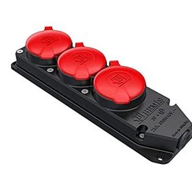 Bemis Trifaze Kauçuk 3x25A 3'lü Grup Priz