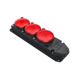 Bemis Trifaze Kauçuk 3x25A 3'lü Grup Priz