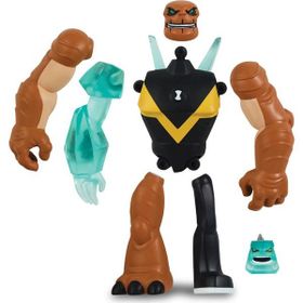 Ben 10 Omni-Glitch Heroes Diamondhead-Hunmungousaur Aksiyon Figürleri