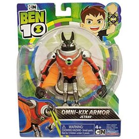Ben 10 Omni-Kix Armor Jetray Aksiyon Figürler
