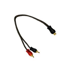 Ben Audio XB-Y 2 RCA Erkek 1 RCA 10 Adet Dişi Y Kablo