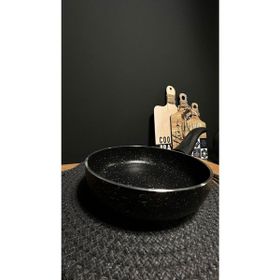 Bena Life 16 cm Siyah Granit Tava