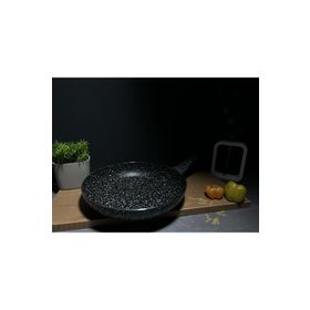 Bena Life 26 cm Siyah Yanmaz Yapışmaz Granit Tava