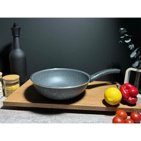 Bena Life 28 cm Gri Granit Wok Tava