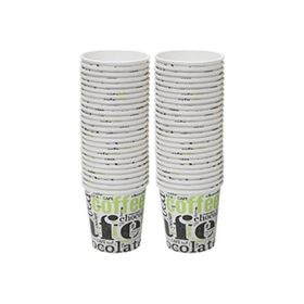 Bencup 4 Paket 50 Adet 7 oz Karton Bardak