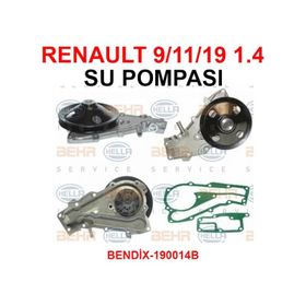 Bendix 190014B Renault R9 R9 R11 R19 1400 Su Pompası