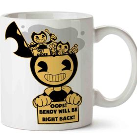 Bendy Will Be Right Back Baskılı Kupa