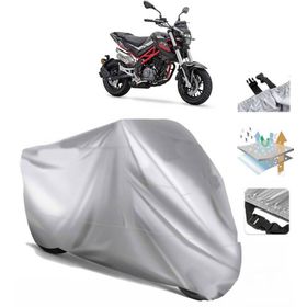 Benelli TNT 125 Siyah Arka Çanta Uyumsuz Ultra Kalın Su Geçirmez Motor Brandası
