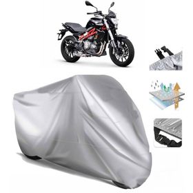 Benelli TNT 250 Siyah Arka Çanta Uyumsuz Ultra Kalın Su Geçirmez Motor Brandası