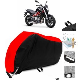 Benelli TNT 250 Siyah Arka Çanta Uyumsuz Ultra Kalın Su Geçirmez Motor Brandası