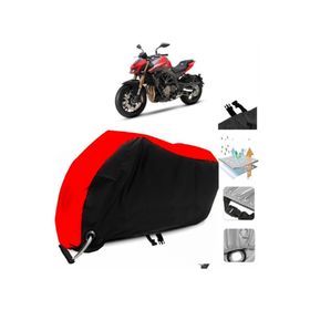 Benelli TNT 600 Siyah Arka Çanta Uyumsuz Ultra Kalın Su Geçirmez Motor Brandası