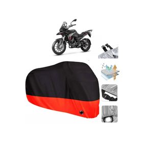 Benelli TRK 251 Siyah Arka Çanta Uyumsuz Ultra Kalın Su Geçirmez Motor Brandası