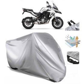 Benelli TRK 502 Siyah Arka Çanta Uyumsuz Ultra Kalın Su Geçirmez Motor Brandası