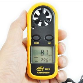 Benetech Anemometre Termometreli Hava Akım Ölçer