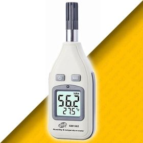 Benetech GM1362 Mini El Tipi Nem ve Sıcaklık Ölçer