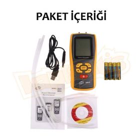 Benetech GM510 Manometre Fark Basınç Ölçer