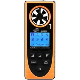 Benetech GM8910 Çok Fonksiyonlu Dijital Rüzgar Ölçer Anemometre