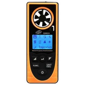 Benetech GM8910 Çok Fonksiyonlu Dijital Rüzgar Ölçer Anemometre