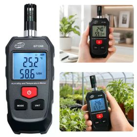 Benetech GT1368 Taşınabilir Sıcaklık ve Nem Ölçer