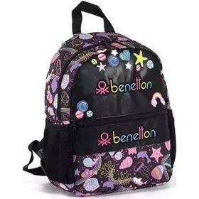 Benetton 03684 Siyah Kız Çocuk Anaokul Çantası