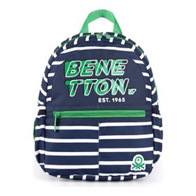 Benetton 03743 Lacivert 2 Bölmeli Anaokulu Çantası