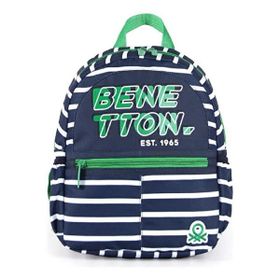 Benetton 03743 Lacivert 2 Bölmeli Anaokulu Çantası