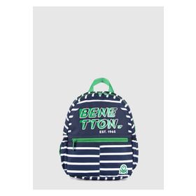 Benetton 03743 Lacivert 2 Bölmeli Anaokulu Çantası