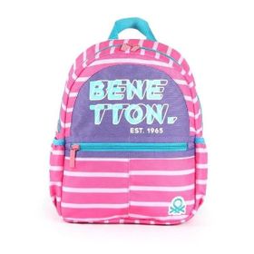 Benetton 03750 Pembe Mor Anaokulu Sırt Çantası