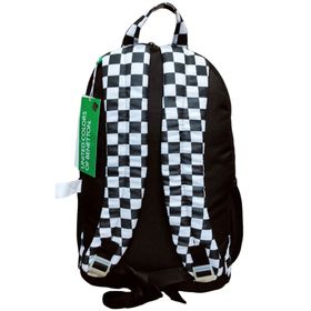 Benetton 03759 Siyah Çift Bölmeli İlkokul Sırt Çantası