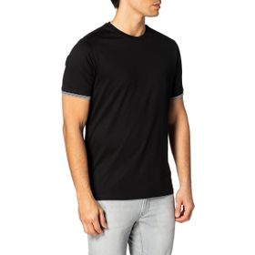 Benetton 100 Nero Erkek T-shirt