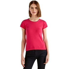 Benetton 1091D1M10 Fuşya Kadın Kazak