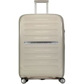 Benetton 14BNT1000-1 Bej Trolley 70 cm Unisex Büyük Boy Valiz